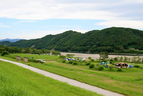 四万十川キャンプ場